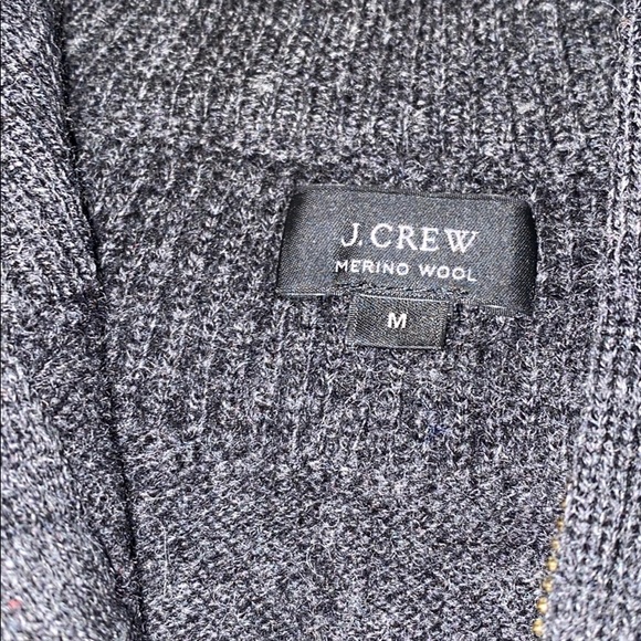 J.Crew - ‘Rugged Merino Wool’ - SLIM-FIT Quarter-Zip Sweater - Picture 5 of 10